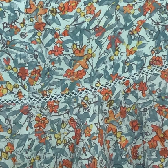 Segrid Olson whimsical knee-length skirt,  Small P - Picture 2 of 6